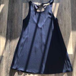 Alice + Olivia Silk Trapeze Dress